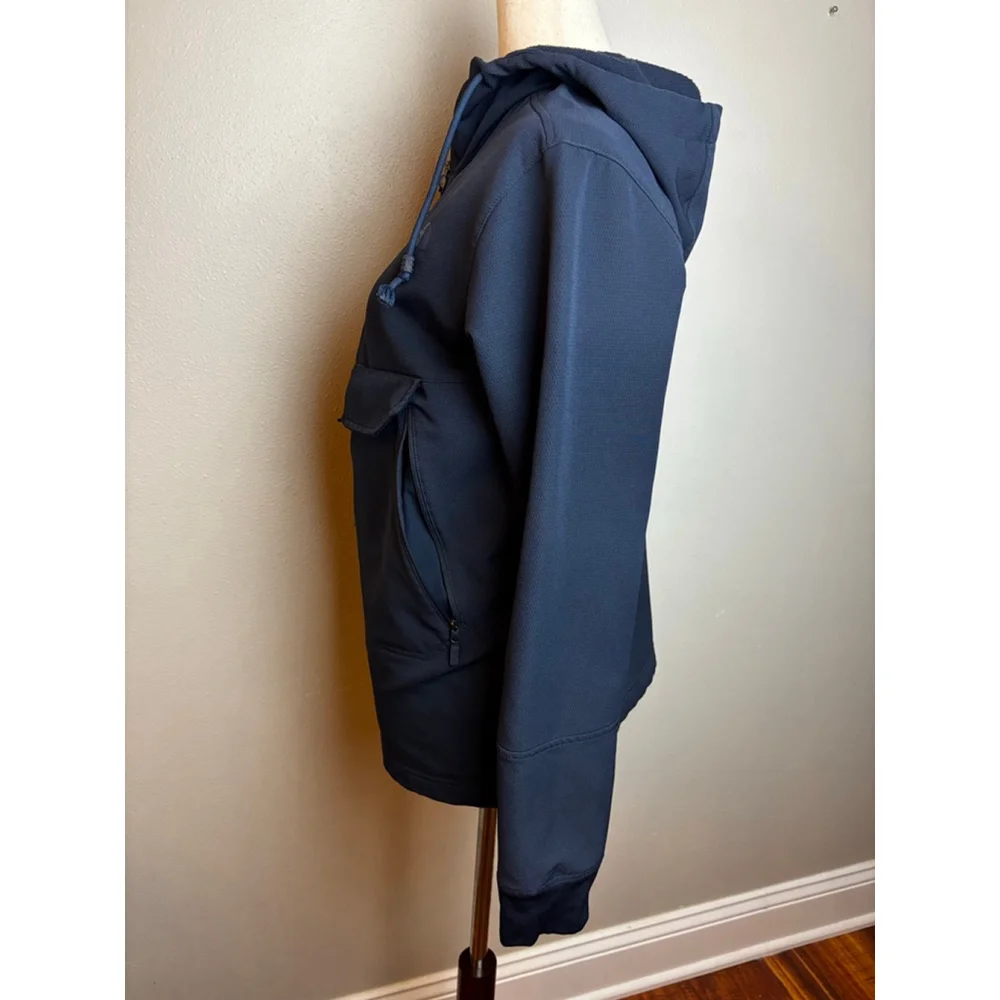 Men's The North Face Navy Hoodie S coat jacket pullover spring lightweight - Picture 4 of 7
